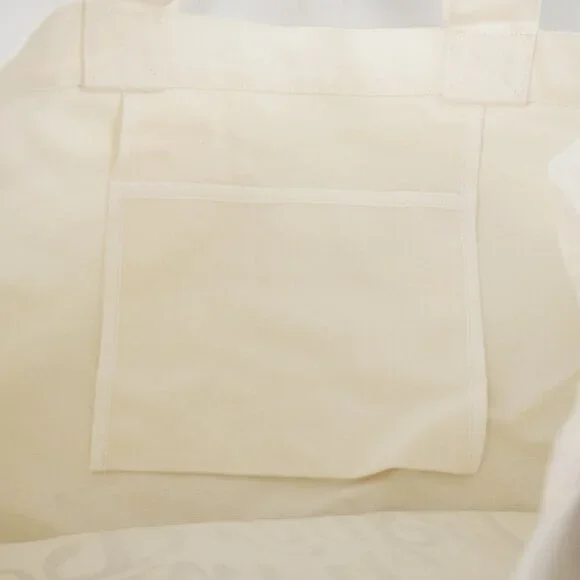 CARHARTT WORK IN PROGRESS Canvas Graphic "Harttbreaker" Large White Tote NWD - Picture 7 of 9